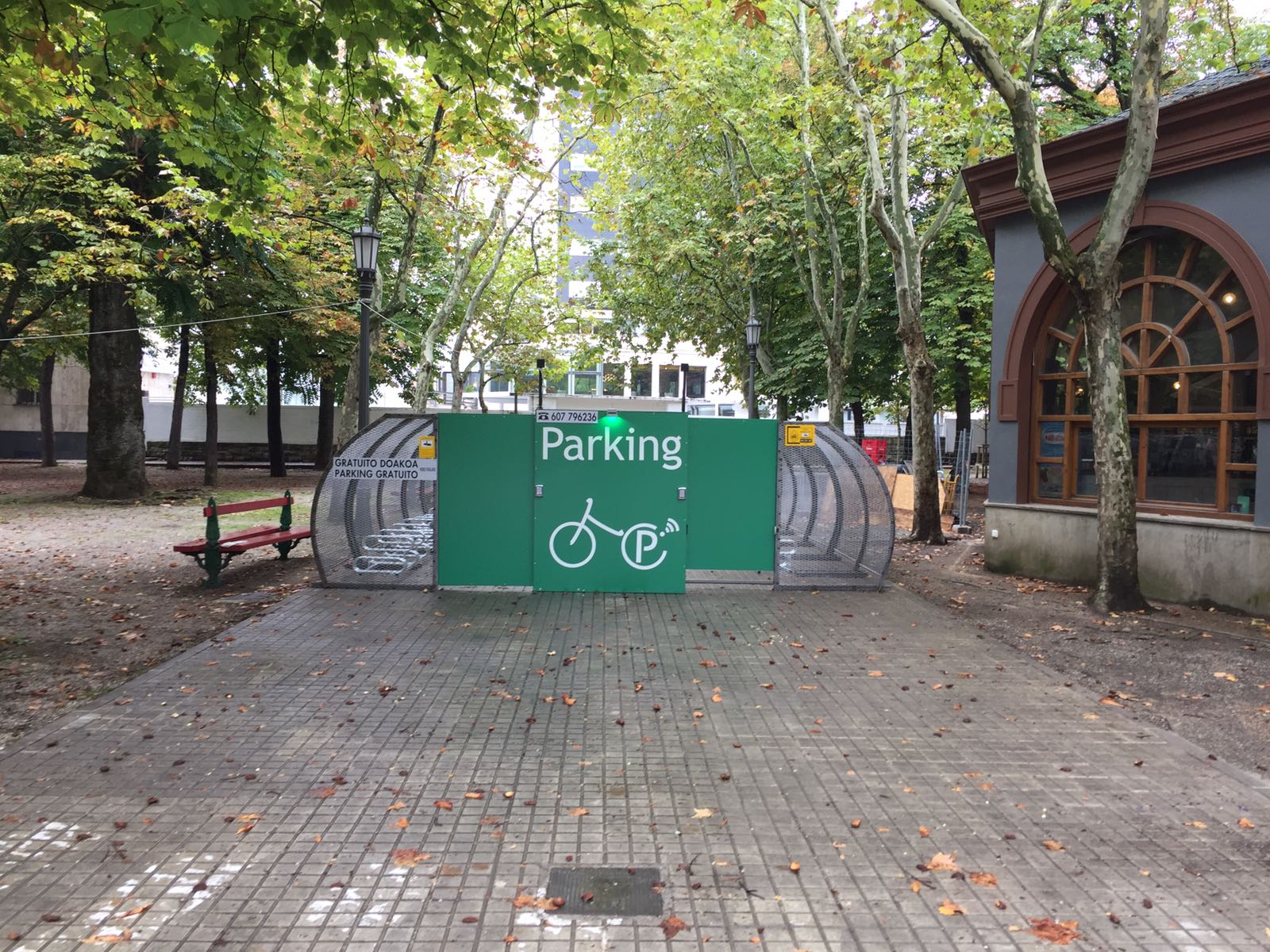 Parking de bicicletas de eventos y partidos
